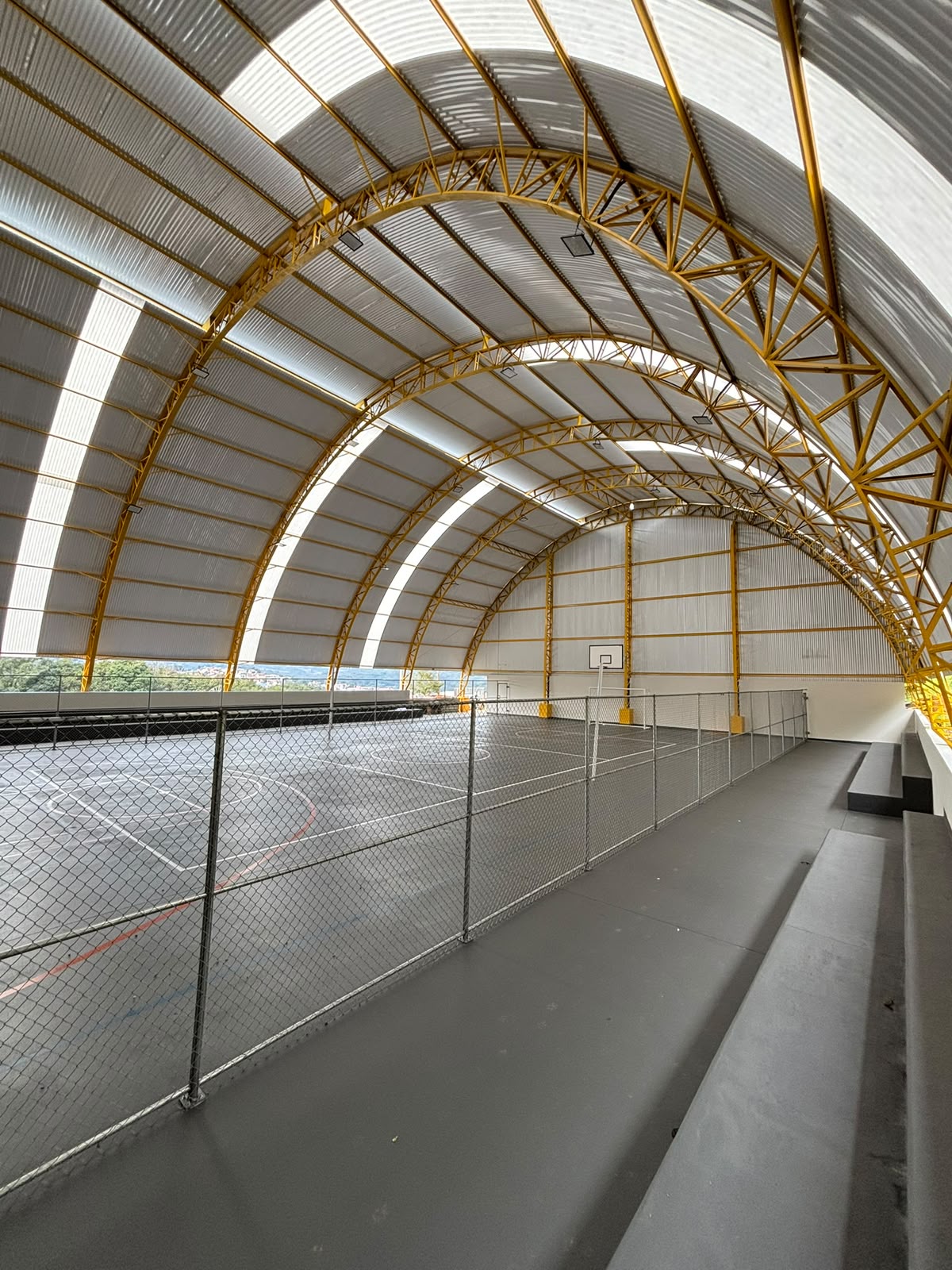 Obra Ginásio Esportivo — Campo Magro em Campo Magro-PR
